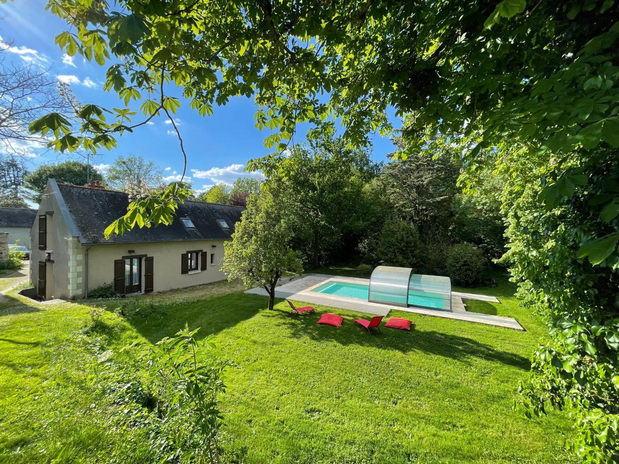 Domaine Jeanne De Laval Villa La Bohalle Bagian luar foto